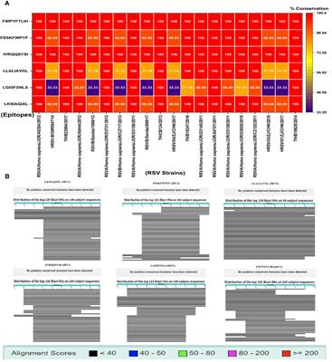 Experimental trials of predicted CD4+ and CD8+ T-cell epitopes of respiratory syncytial virus